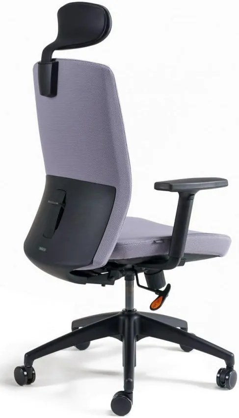 OFFICE PRO bestuhl -  OFFICE PRO bestuhl Kancelárska stolička J2 ECO BLACK SP sivá