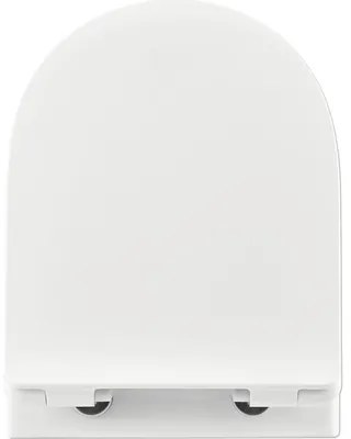 Závesné WC set Jungborn ONE hĺbka 48 cm skrátený bez splachovacieho kruhu vr. WC dosky so Soft-close