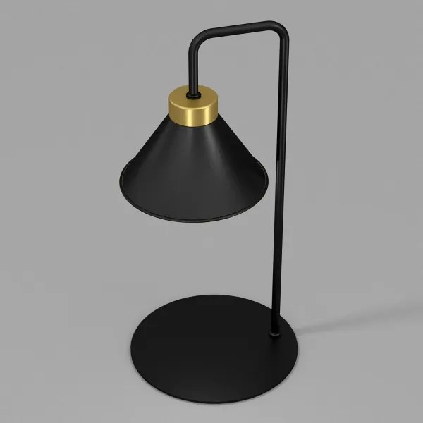 Stolná lampa DEMET 1xE27/15W/230V čierna/zlatá