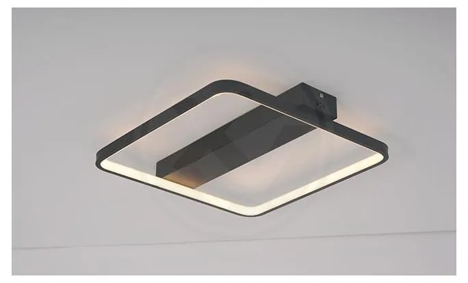 LED Luster Galaxis 40W 3000-6500K, čierny