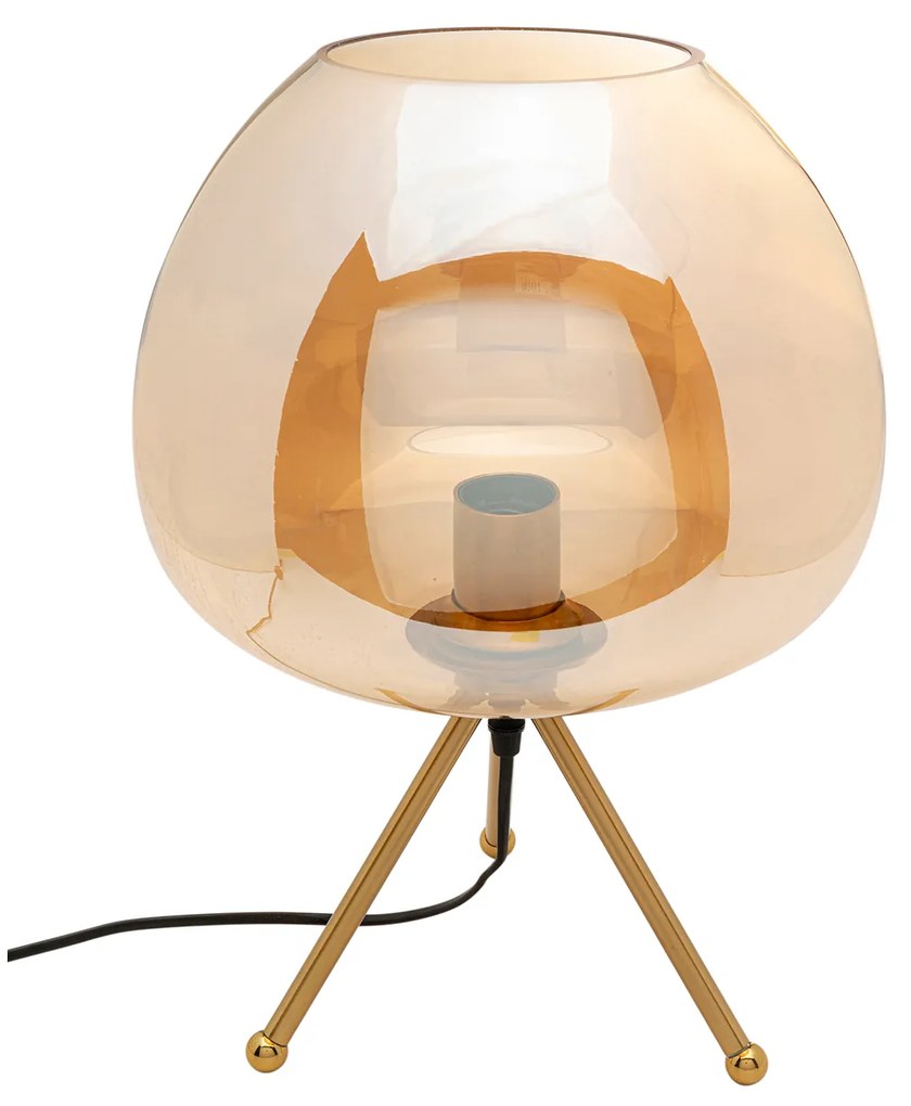 Sphere stolová lampa jantárová