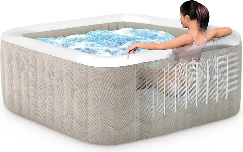 Intex | Vírivý bazén Pure Spa Chevron Deluxe 6 NP | 11400292
