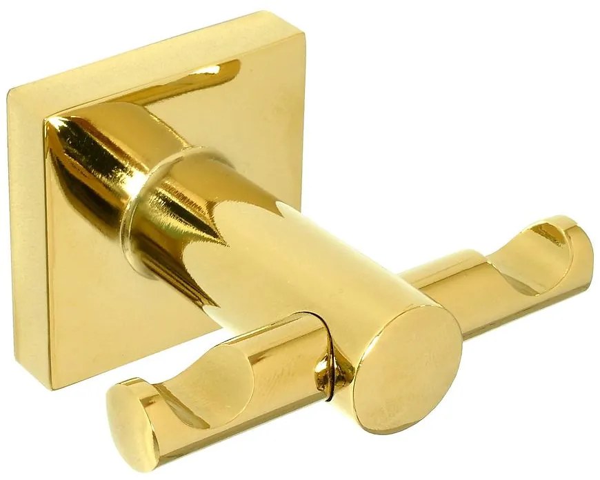 Háčik dvojitý Nero Gold zlatá lesk CKG-7802 84