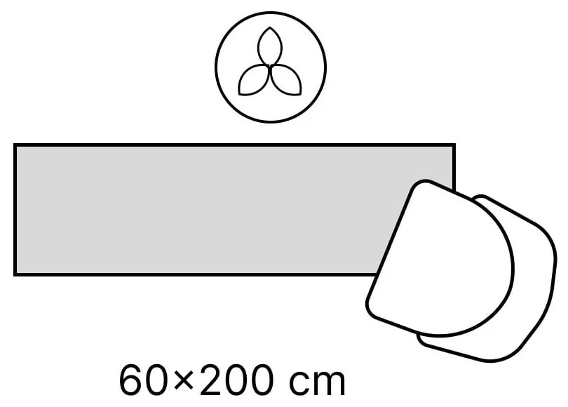 Obojstranný ručne tkaný vlnený behúň 60x190 cm Kamal Zara – Nouristan