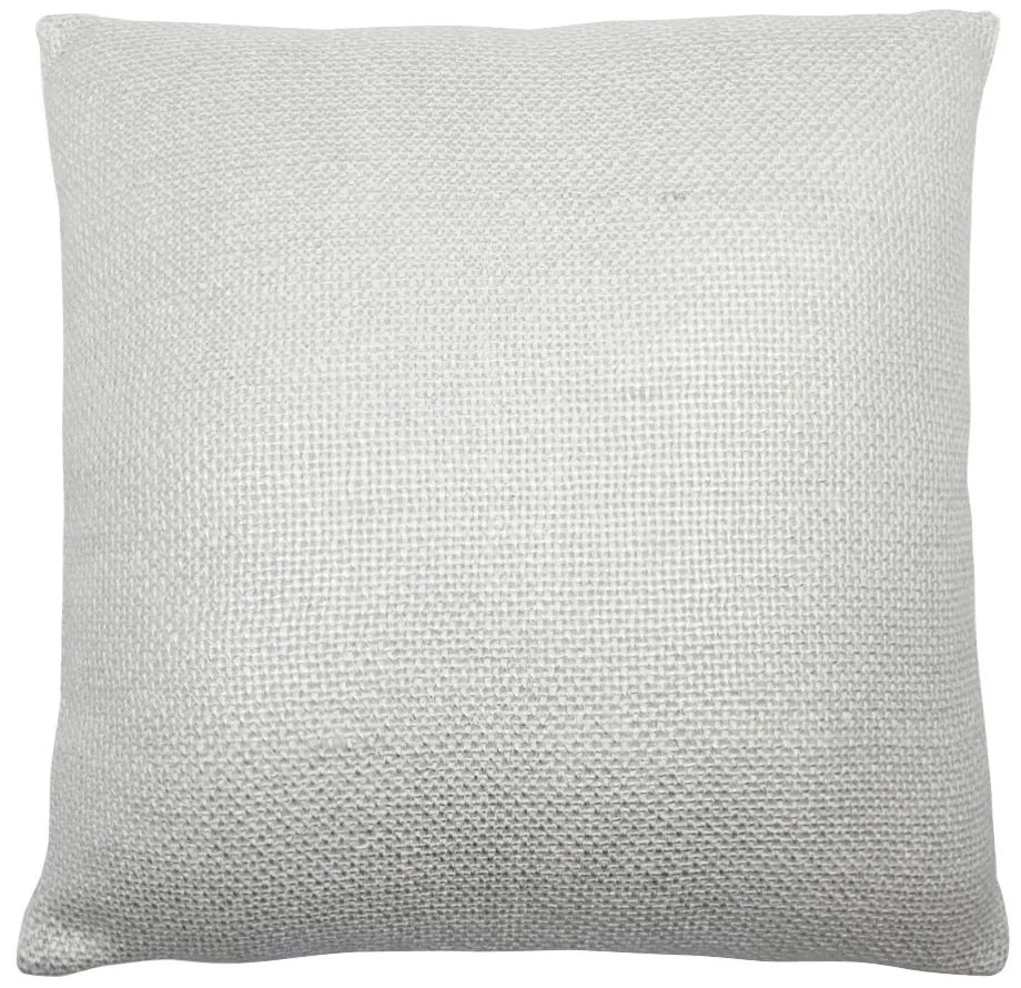 Krémový vankúš so striebornou patinou Gypsy - 45 * 10 * 45cm