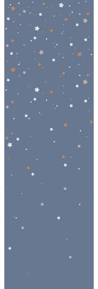 DEKORNIK Simple Stars From The Sky Blue - Tapeta