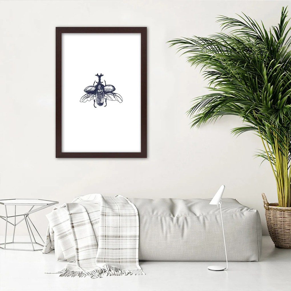Gario Plagát Lietajúci chrobák Farba rámu: Bez rámu, Rozmery: 60 x 90 cm