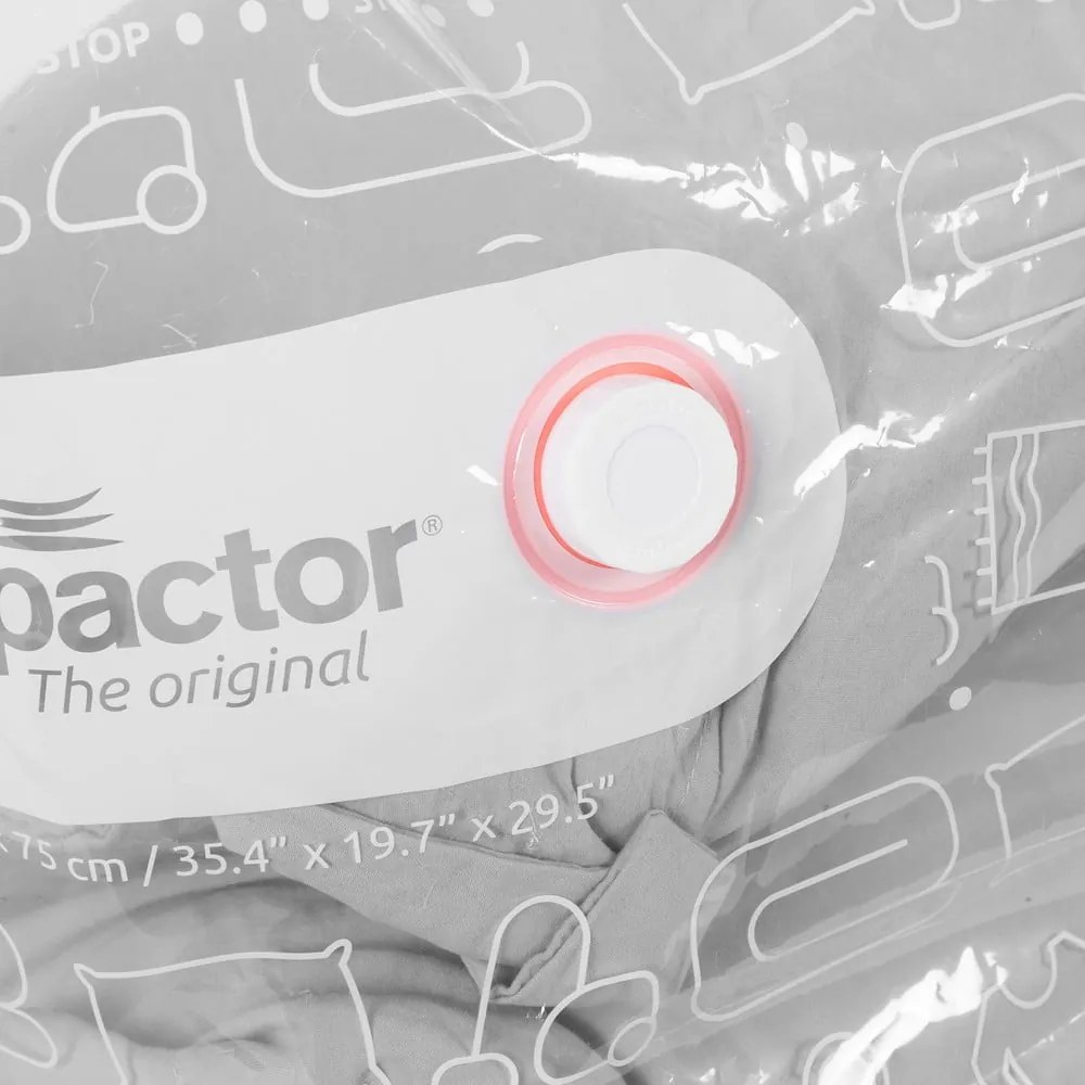 Vákuový/vystužený látkový úložný box na oblečenie 65x50x15,5 cm Life – Compactor