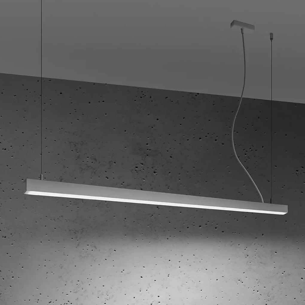 Závesné LED svietidlo Pinne 150, 1x LED 39w, 3000k, w