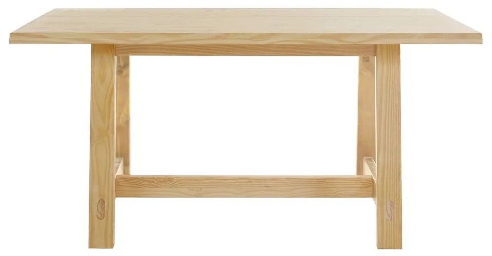 Jedálenský stôl z borovicového dreva v prírodnej farbe 90x160 cm Derby – Støraa