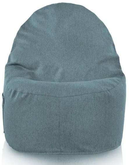 Kreslo melanž Porto tyrkysové