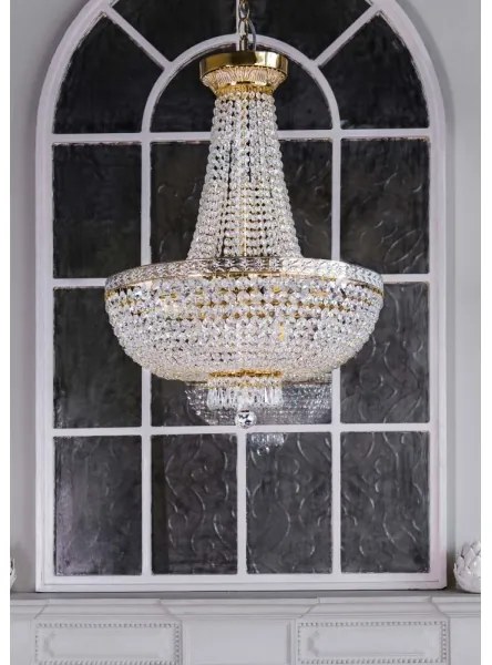 Maytoni DIA750-TT50-WG - Luster na reťazi BELLA 8xE14/60W/230V