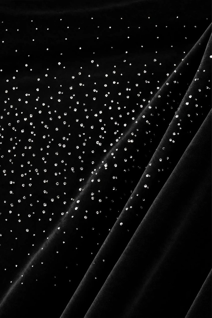 Záves SHINY čierny 140x250 cm