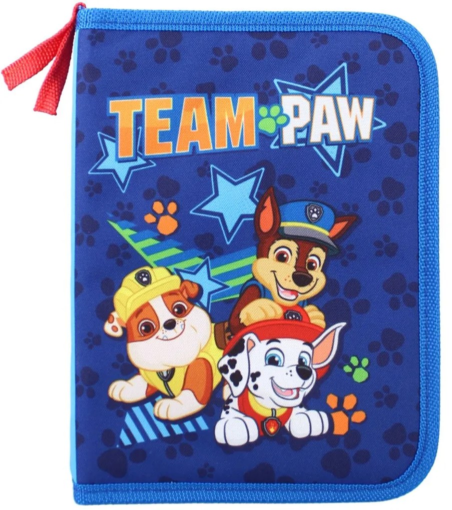 Vybavený školský peračník Tlapková patrola - Paw Patrol - motív Team Paw - 27 dielov