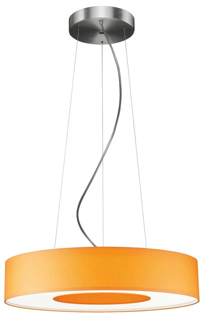 Závesné LED svetlo Donut stmievateľné 34W oranžové