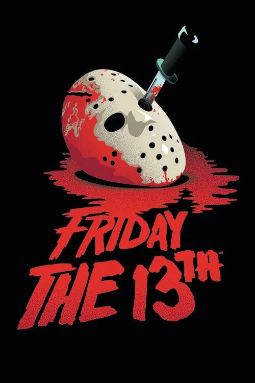 Umelecká tlač Friday the 13th - Blockbuster