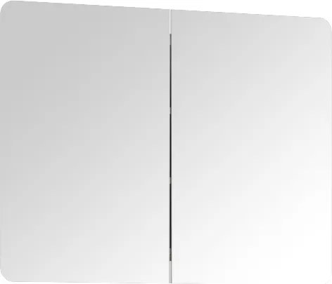 TEMPO KONDELA Lynatet 160 kúpeľňová skrinka na stenu so zrkadlom biela