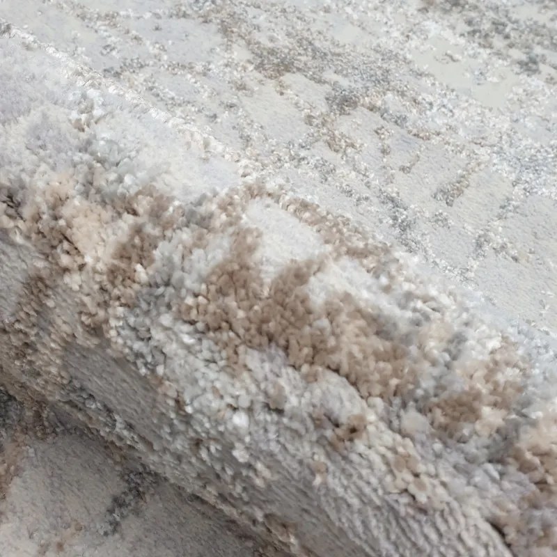 Medipa (Merinos), Kusový koberček Bellavista 280-25 beige/grey, 80x150, béžová, obývacia izba