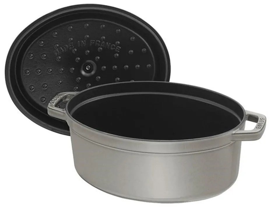 Staub Hrniec STAUB oválny 23 cm šedý 2,35 l