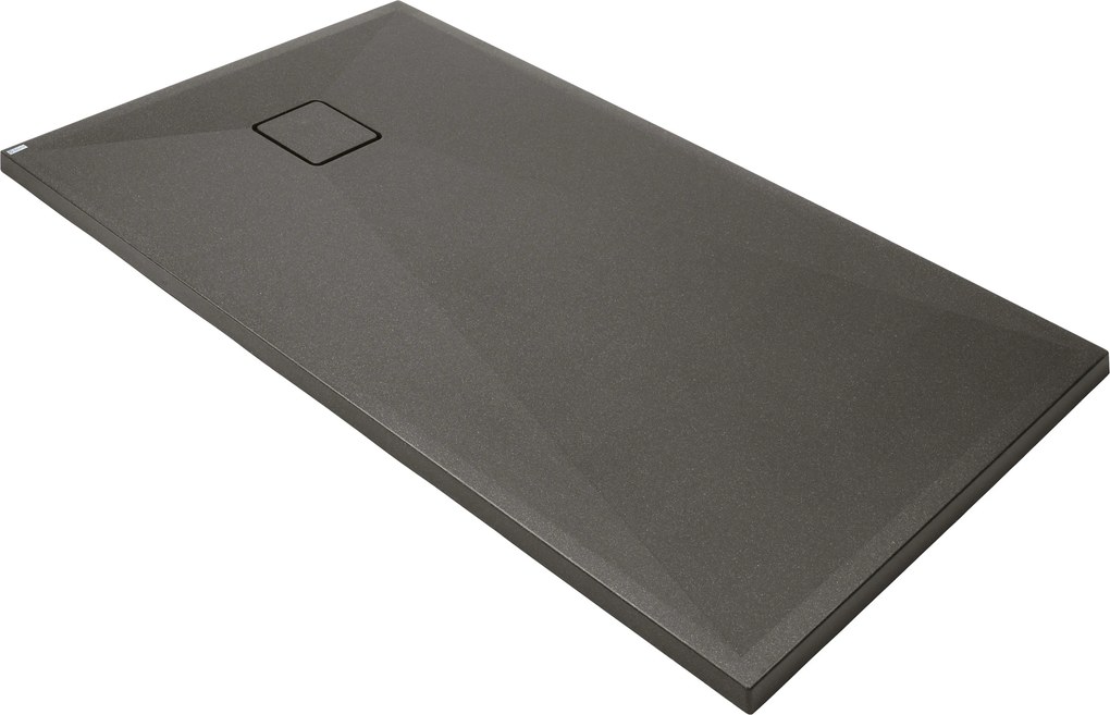 Deante Obdĺžniková sprchová vanička Correo 140x70 cm, granit, antracit metalic - KQR T77B