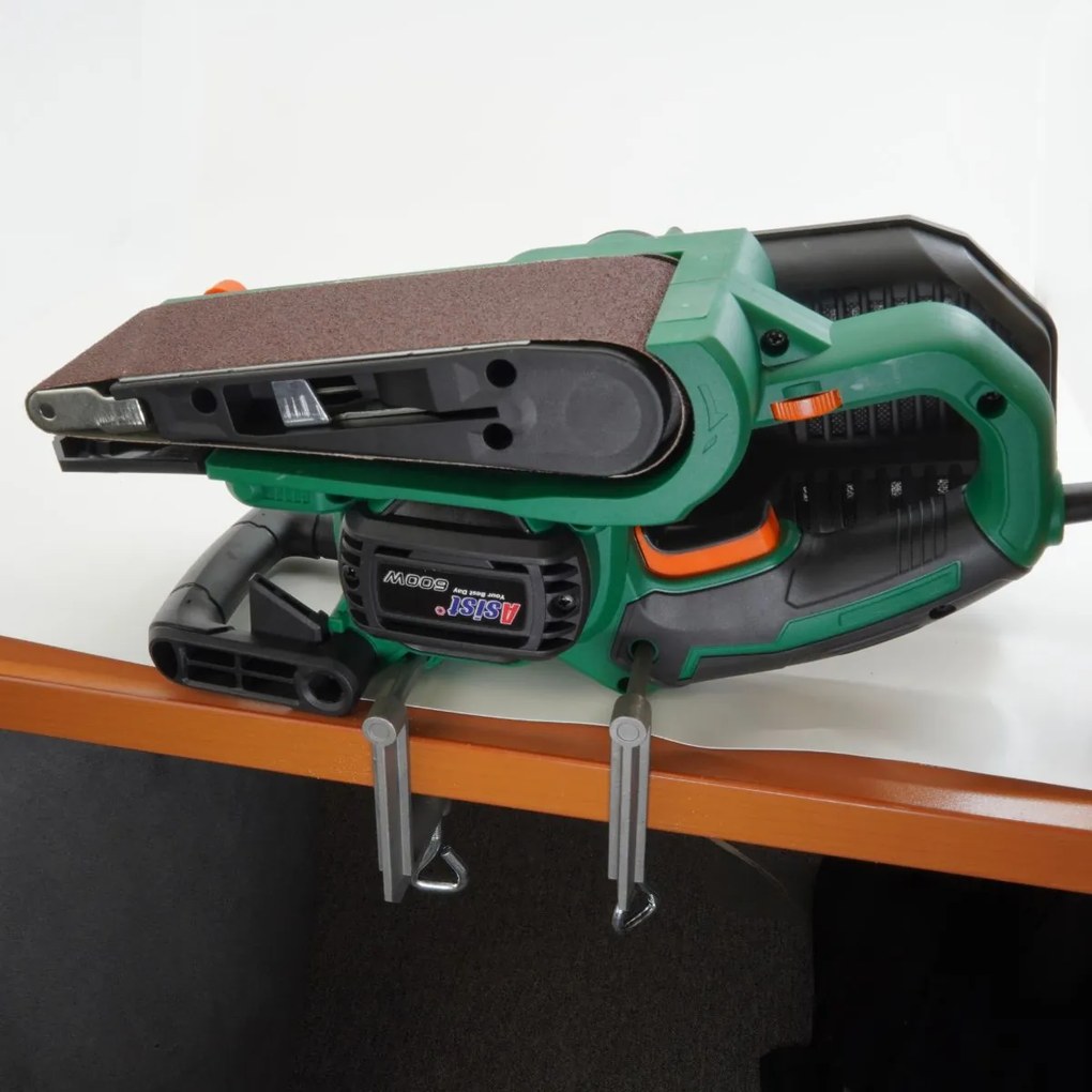 ASIST AE3B60DN-1 Pásová brúska 600 W, 2x upínací mechanizmus