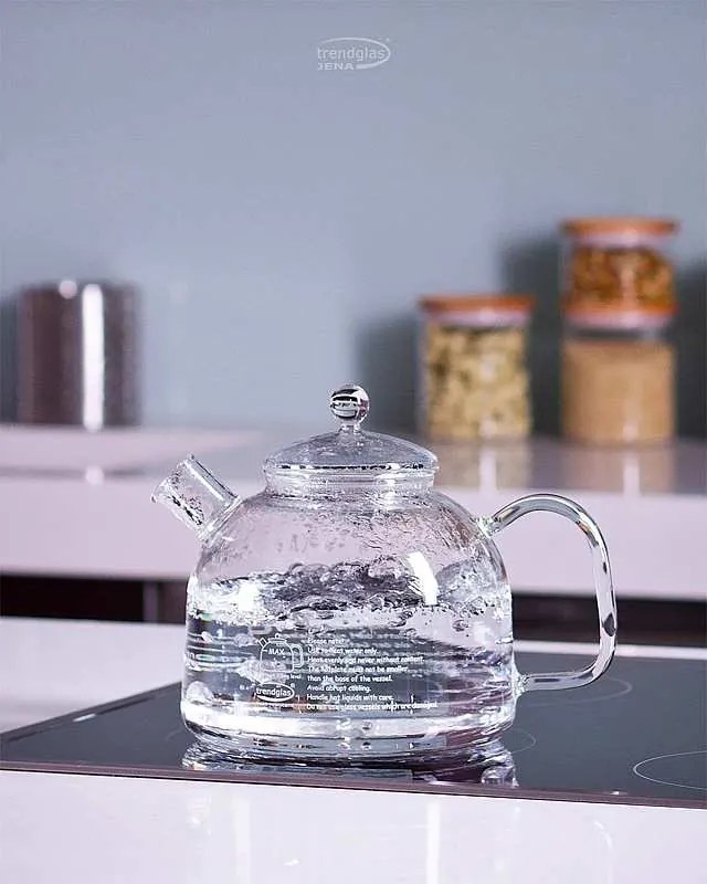 Trendglas Jena Sklenená varná kanvica LEA 1,75 l