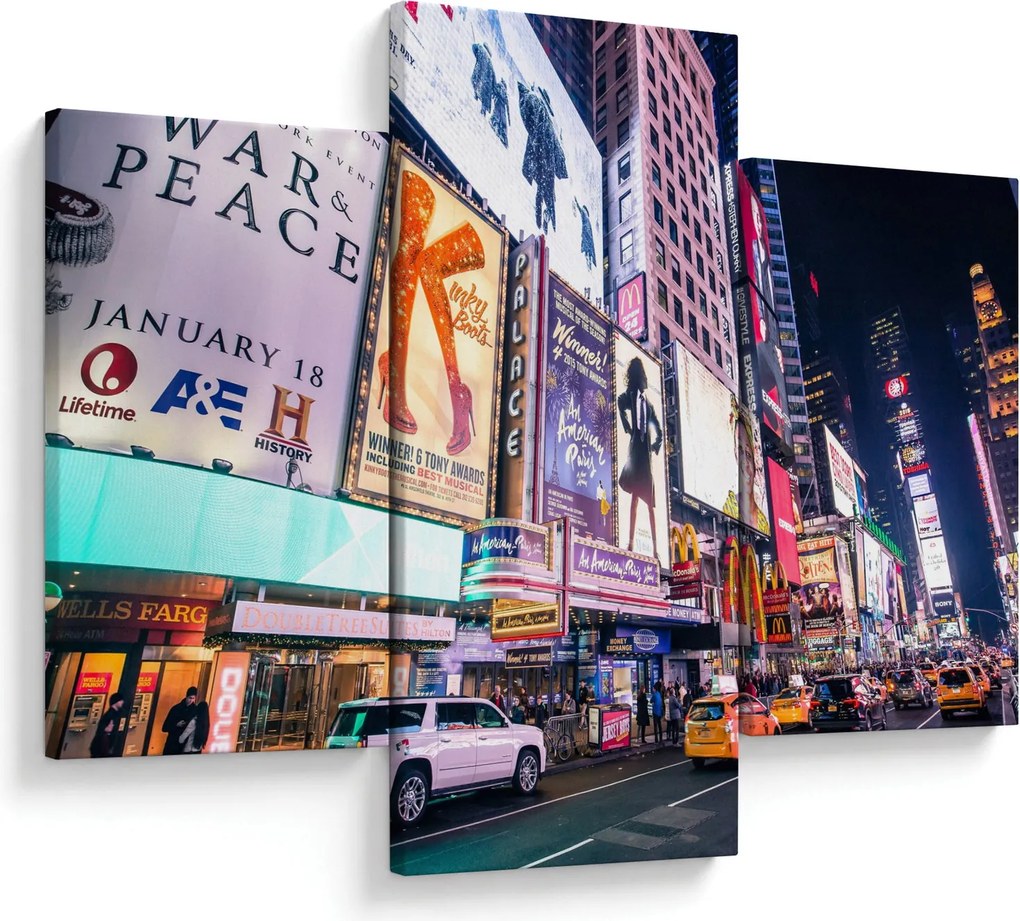 Obraz - New York Theater District (90x60 cm)