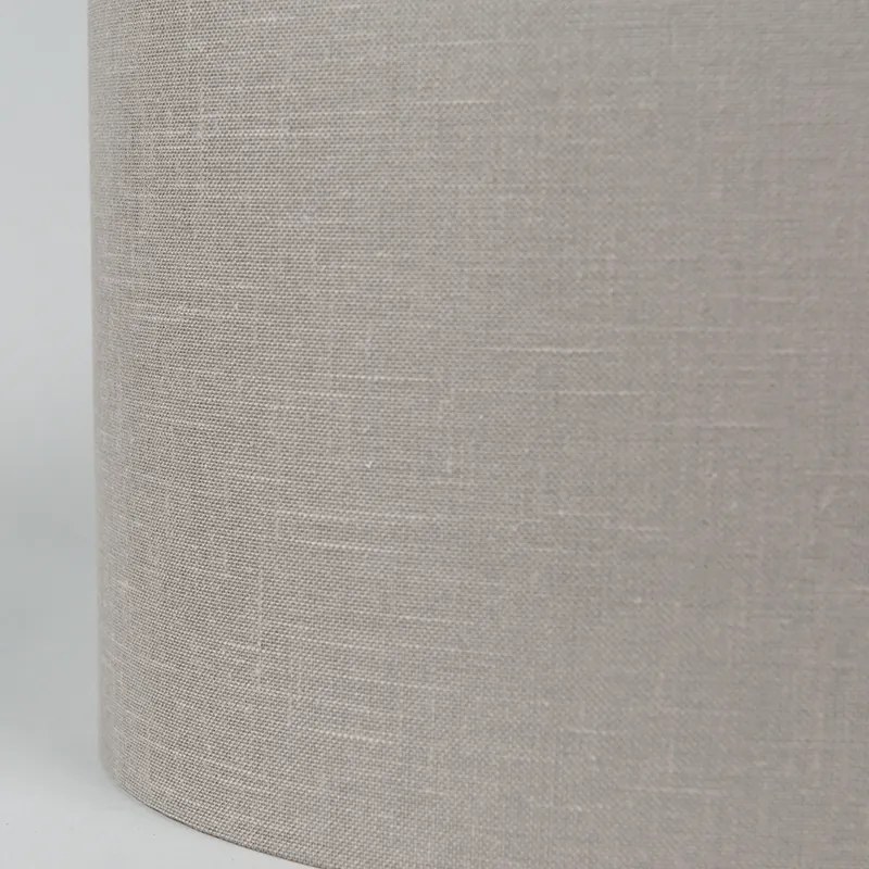 Tienidlo lampy taupe bavlna 35/35/20