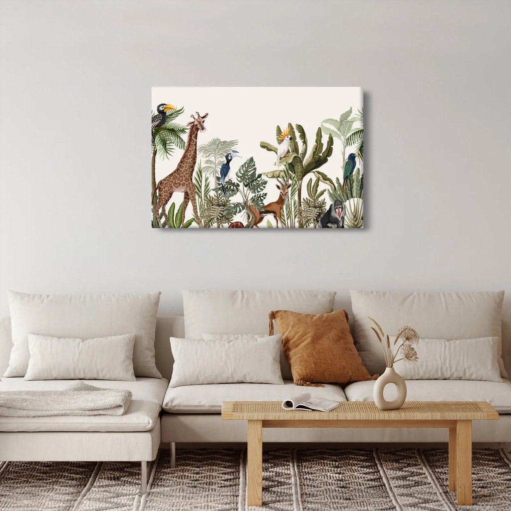 Obraz - Obyvatelia Afriky (90x60 cm)