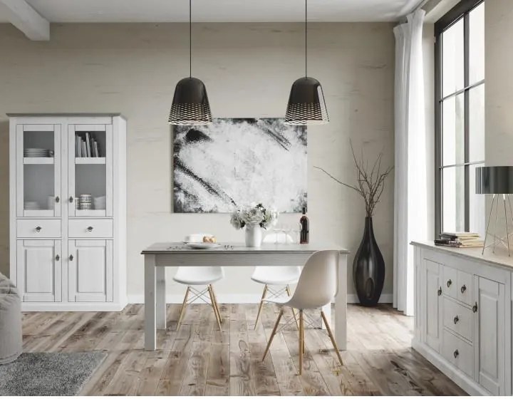 Vitrína LIONA LM 01 biela Tempo Kondela