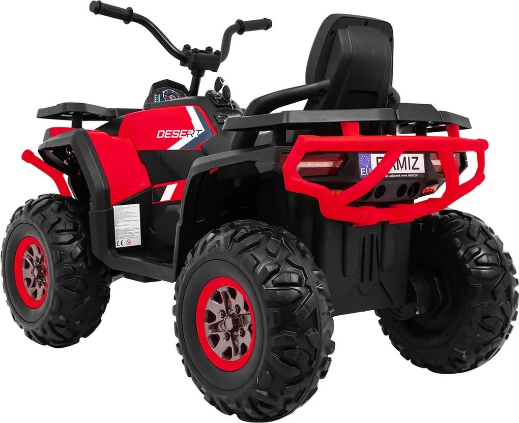 Ramiz Štvorkolka ATV Desert Červená