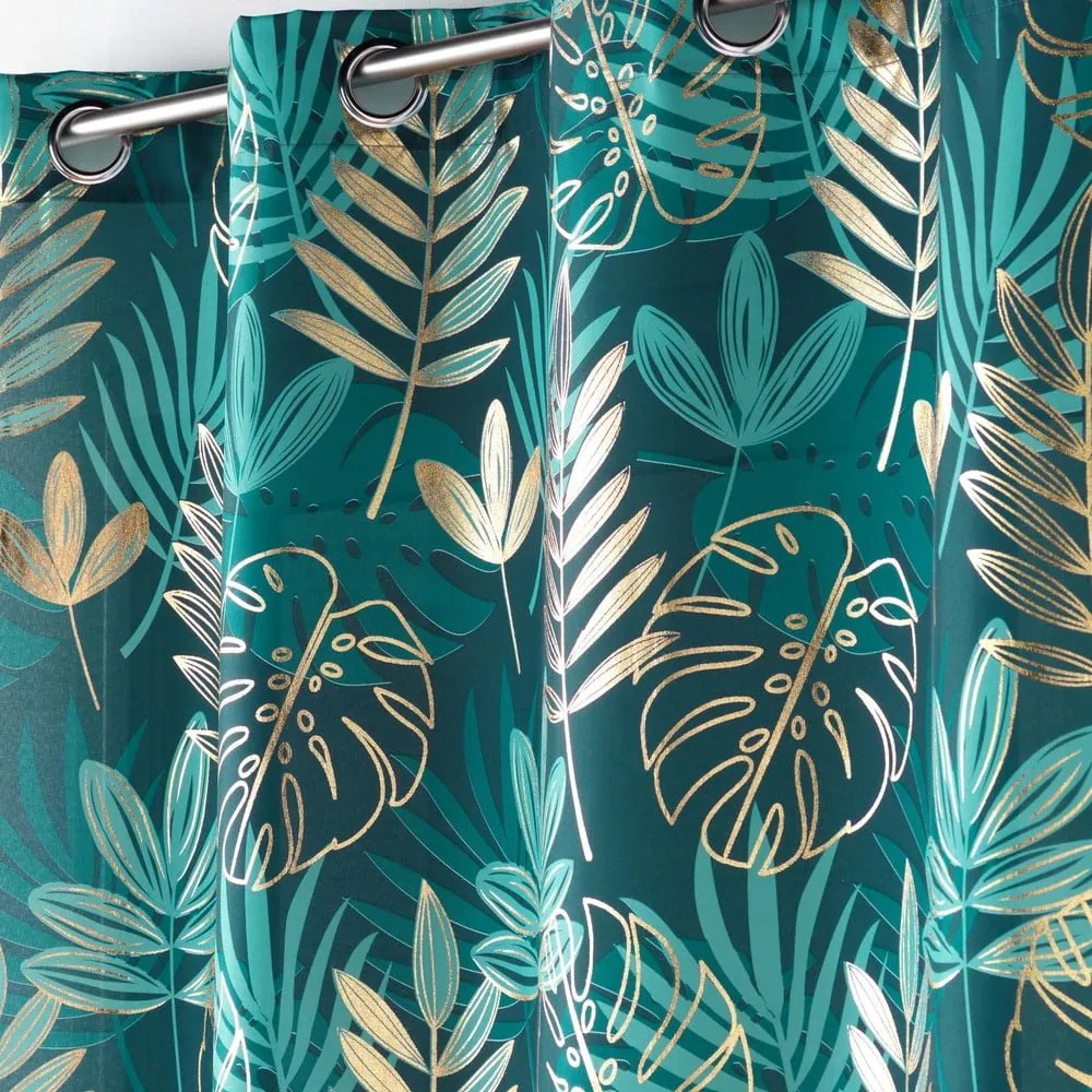 Zelený záves 140x260 cm Ornella – douceur d'intérieur