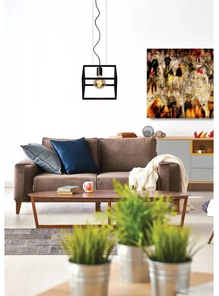 Lucide 00425/01/30 - Luster na lanku FABIAN 1xE27/40W/230V