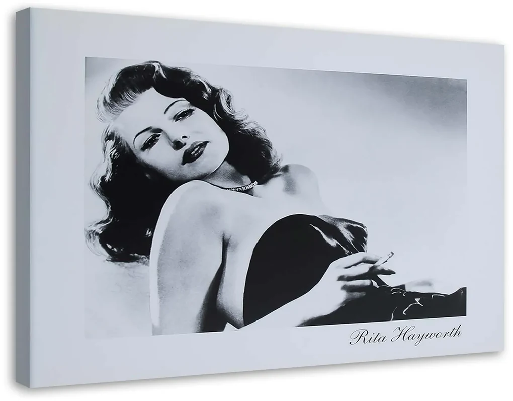 Gario Obraz na plátne Rita Hayworth - portrét divy Rozmery: 90 x 60 cm