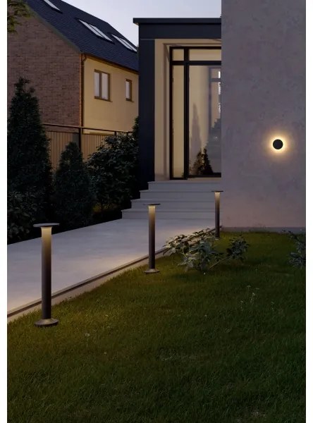 Redo 90374 - LED Vonkajšie svietidlo AURA LED/8W/230V 3000K 70 cm IP65 antracit