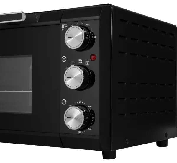 Sencor - Elektrická rúra 20 l 1650W/230V čierna