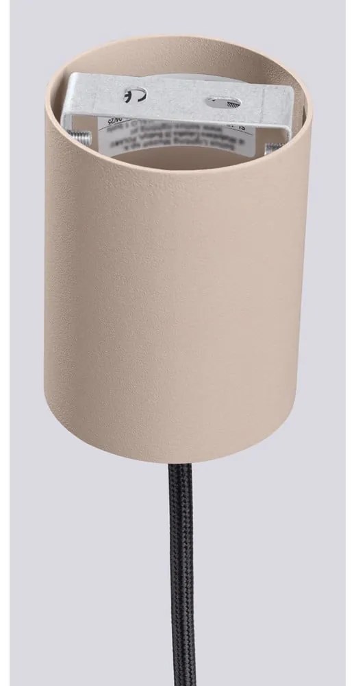 Taupe závesné svietidlo so skleneným tienidlom ø 12 cm Orbital – Sollux