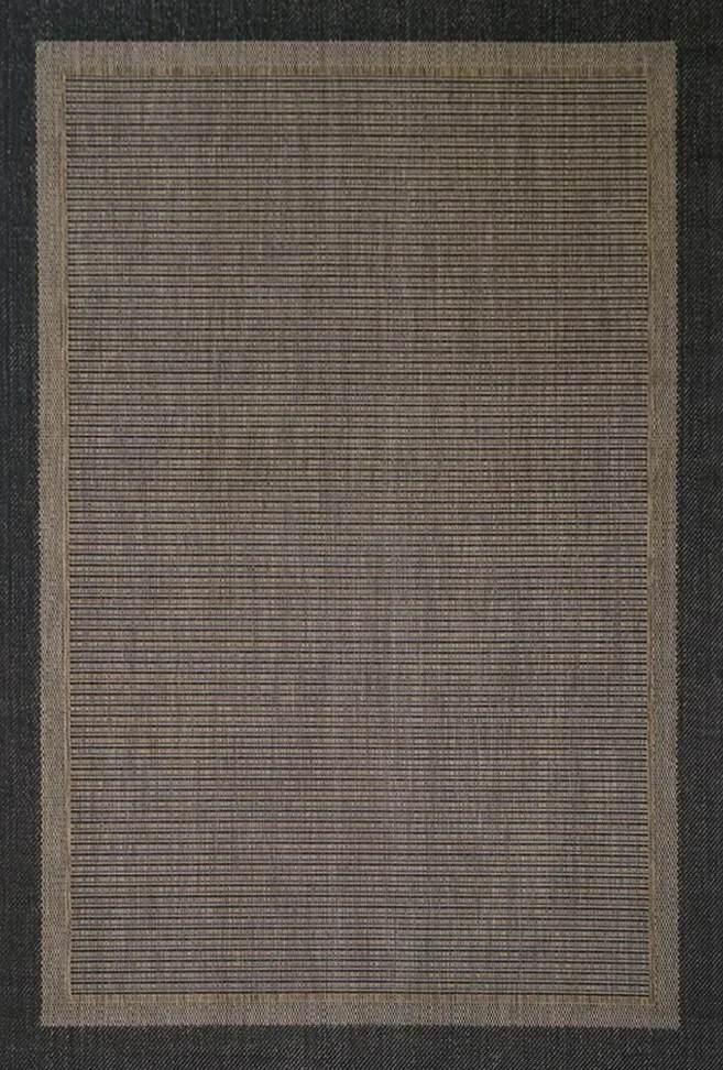 Koberec Eqos 0001 Brown – hnedý vzorovaný obdĺžnik Rozmer: 40x60 cm