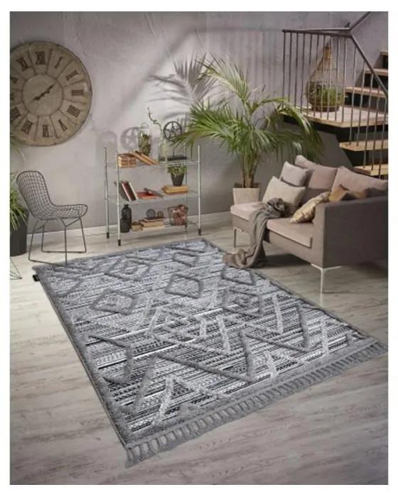 Kusový koberec Bert šedý 120x170cm