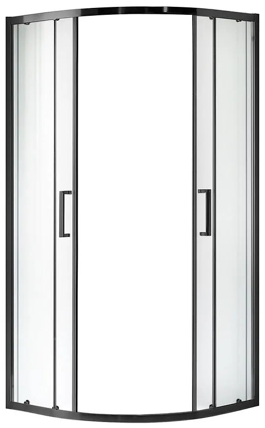 Sprchový kút Aura 90x90x190 black