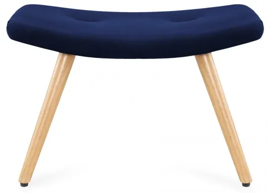 Podnožka MOSS zamatová granátová 939208