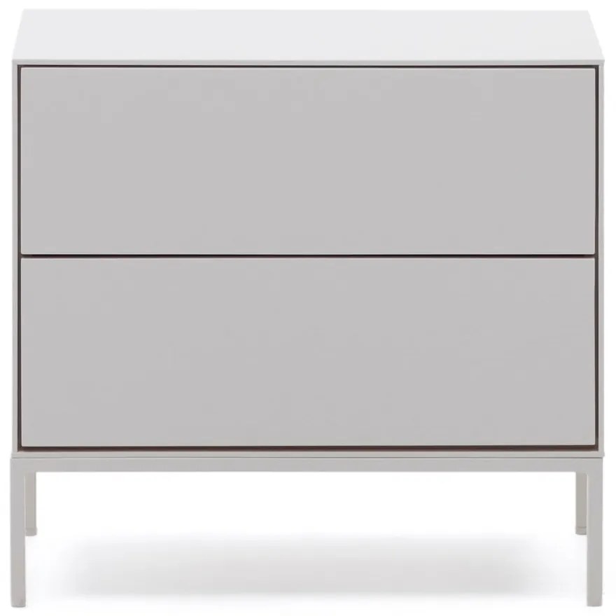 Biely nočný stolík Vedrana – Kave Home