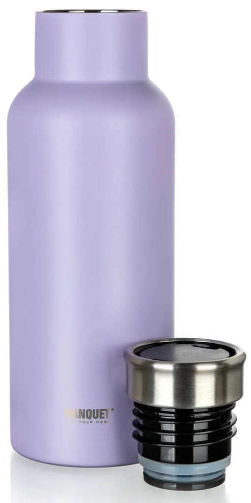 Banquet Termoska nerezová CALA 450 ml, lila