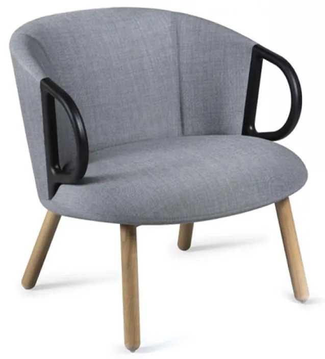 CUCARACHA čalúnené lounge kreslo CUCARACHA LB BL