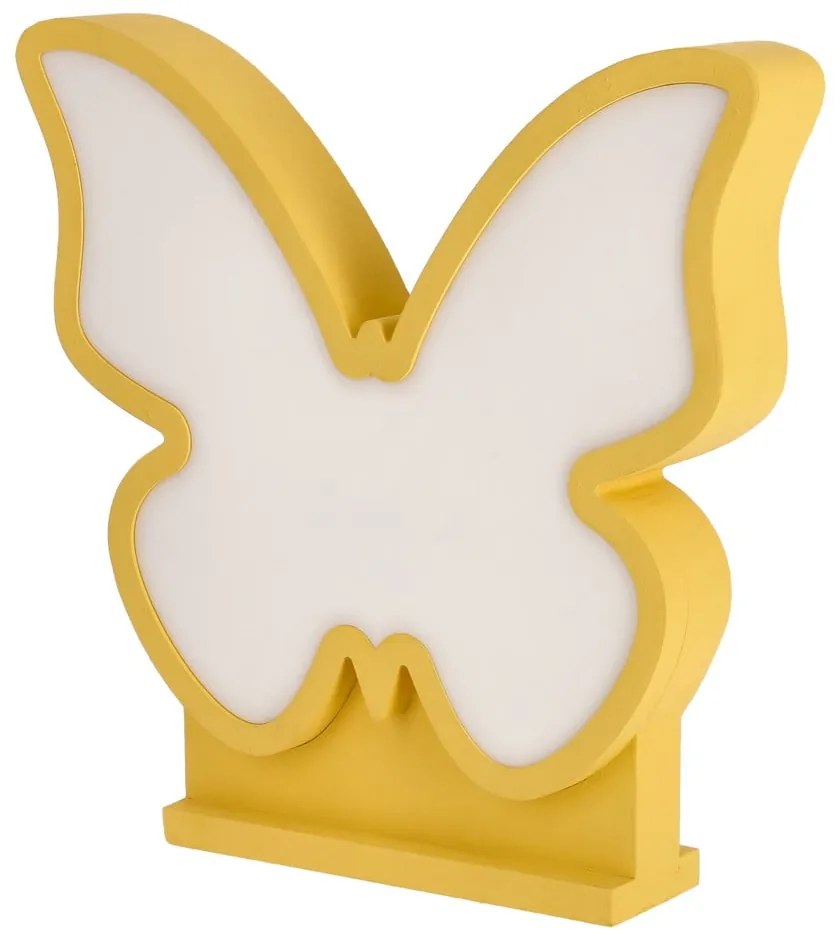 Žltá detská lampička Butterfly - Candellux Lighting