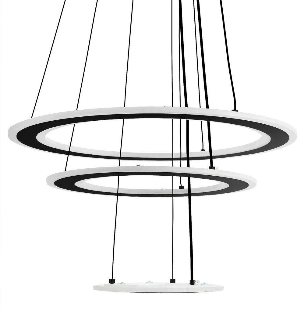 Toolight Toolight, LED stropné osvetlenie 46cm, G040-3CP, čierna, OSW-06307