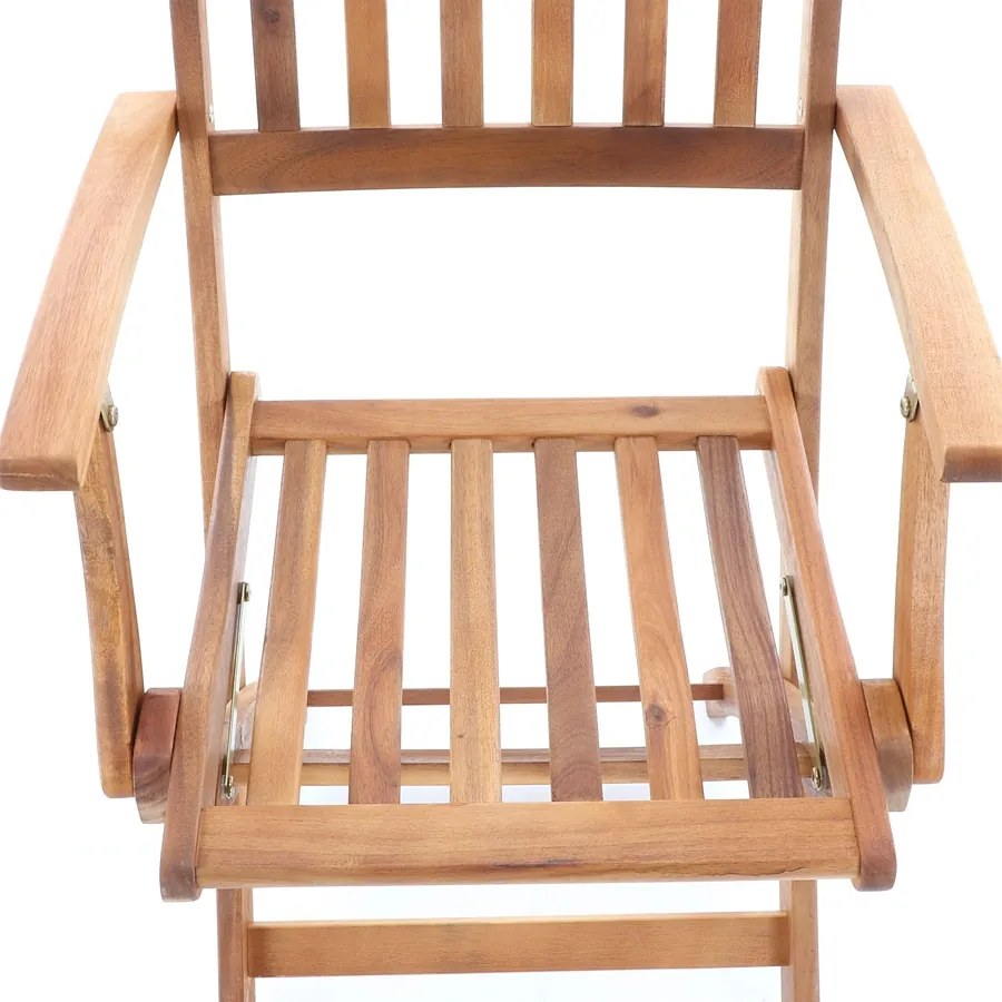 Záhradná stolová zostava Elian - 6 miest, hnedá