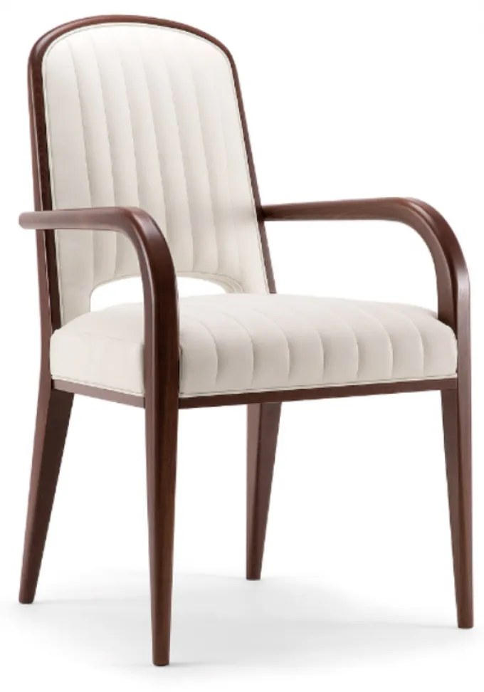 PARIGI ČALÚNENÁ STOLIČKA S PODRÚČKAMI stolička