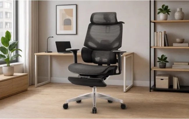 Kancelárska stolička Expert 8.7 Black Mesh