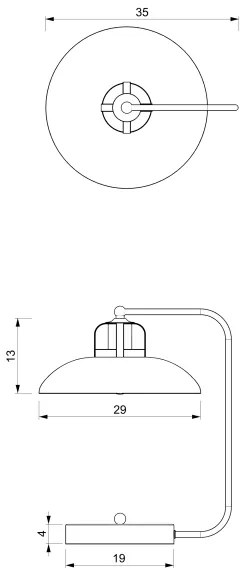 Brilagi - LED Stolná lampa FLAMENGO 1xE27/60W/230V zelená